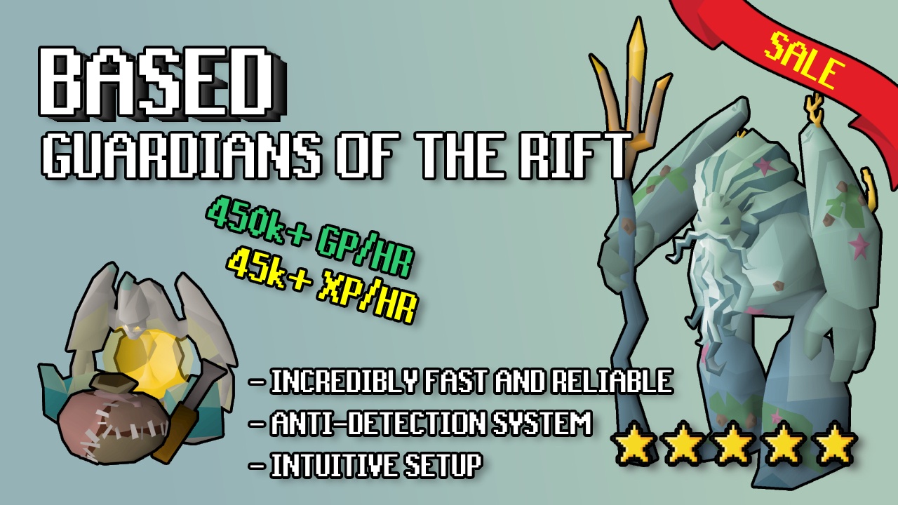 RuneMate OSRS Guardians of the Rift bot banner