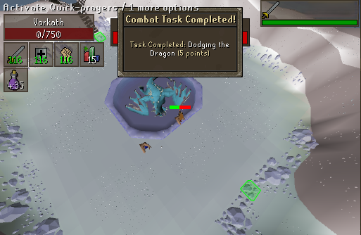 Butler vs Vorkath Combat achievement