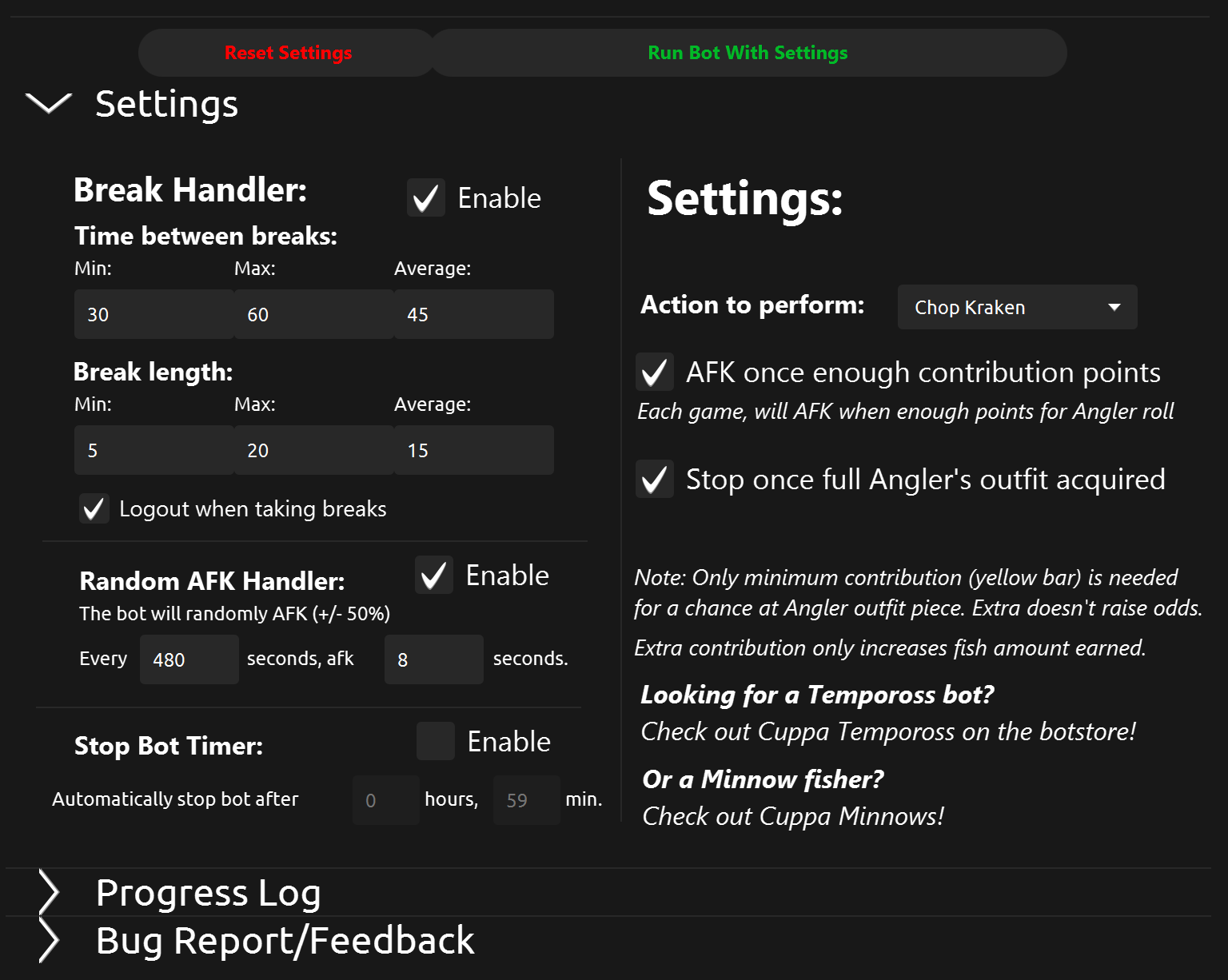 Cuppa Fishing Trawler - Bot Store - RuneMate
